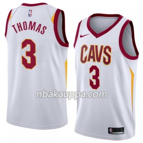 Cleveland Cavaliers Isaiah Thomas 3 Nike 2017-18 Valkoinen Pelipaidat Swingman - Miesten